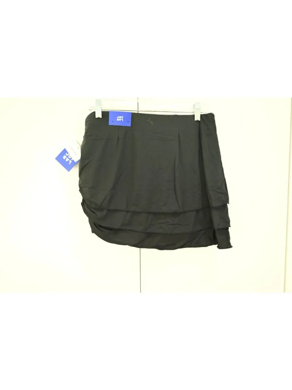 NEW JoyLab Asymmetrical Active Skort Built-In Shorts Black Size M Tennis Active
